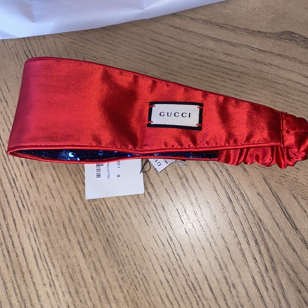 ❤️ Authentic Gucci Sequined Headband - Picture 6 of 6